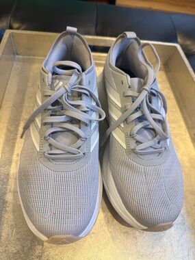 adidas Men’s Sneakers in Light Gray and White